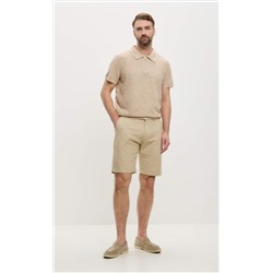 Шорты лен F511-0960-1Rus d.beige