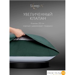 SleepiX ЮКО зел/голуб КПБ 175х205-1/230х250-1/50х70-2/70х70-2, 6 пр., модал/бамбук