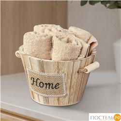 Daily by T ТИМБЕР беж. К-т полотенец 30х30-5, 5 пр., 100% хлопок