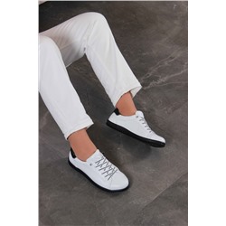 Кеды ED'ART 157.8000'bl. Белый-черный