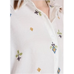 Женская рубашка с вышивкой Patiskha