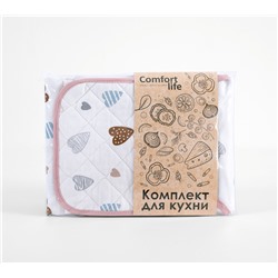 Набор кухонный из 3-х предметов С любовью Текс-Дизайн