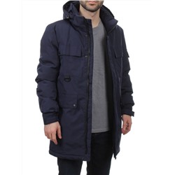 2185 DK. BLUE Куртка мужская зимняя облегченная (130 гр. холлофайбер)