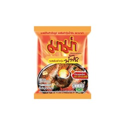 Лапша быстрого приготовления со вкусом креветок и сливочным Том Ям от MAMA 55 г