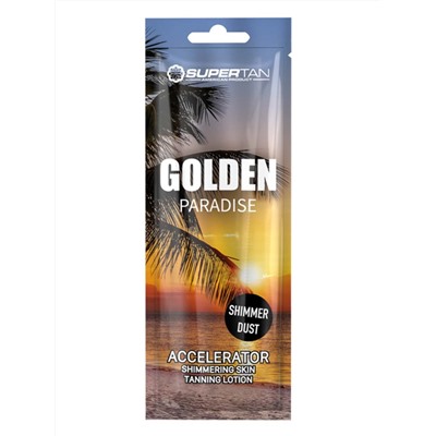 SuperTan Мерцающий ускоритель загара / Golden Paradise, 15 мл