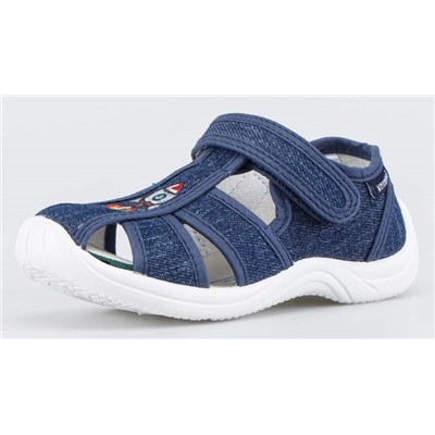 Туфли текст Котофей 221132-12 син ( 5,0)