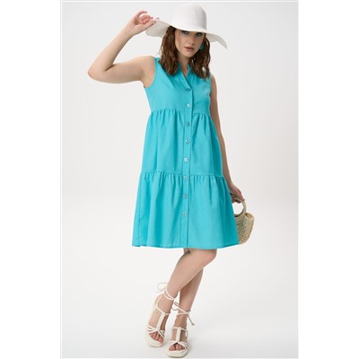 Сарафан Жаркое лето (бирюзовый)