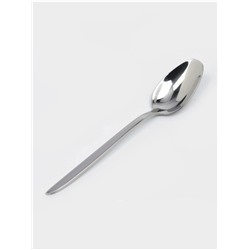 Набор чайных ложек Magistro Flow, 14 см, 6 шт., толщина 2.5 мм, нержавеющая сталь, серебристый