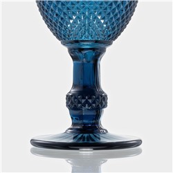 Бокалы для вина Magistro «Вилеро», 280 мл, набор 2 шт., стекло, синие