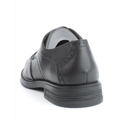 03-DYL141-1 BLACK Полуботинки женские (натуральная кожа)