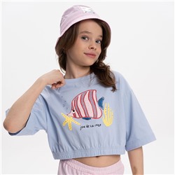 GFTY3371/1 футболка-топ для девочек (1 шт в кор.)