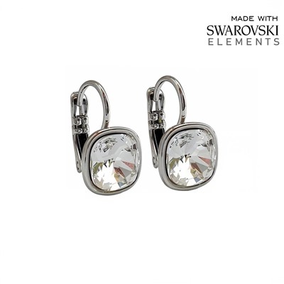 Серьги с кристаллами Swarovski
