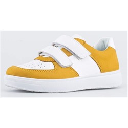 Кроссовки Котофей 332152-22 бел/желт ( 1,5) Н.К.