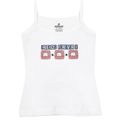 4666 Майка для девочки многоцвет (BAYKAR)