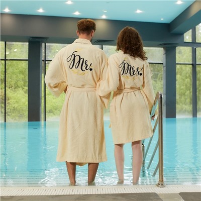 Халат махровый мужской «Этель» Mister, размер 52-54