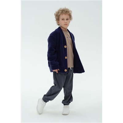 Кардиган детский цвет Индиго