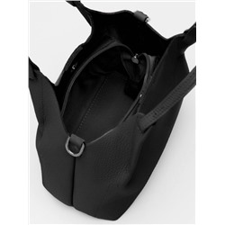 Женская кожаная сумка Richet 3260LN 955 Черный