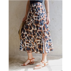 Юбка из вискозы с лиоцеллом