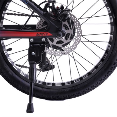 Велосипед 20" R20B COMIRON RAPID NEW чёрный
