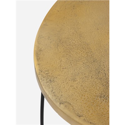 Столик журнальный круглый «Лепестки», 53×46×63.5 см, алюминий, железо