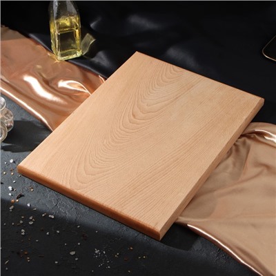 Доска разделочная Magistro, 40×30×3 см, толщина 2.5-3 см, дерево цельный массив бука