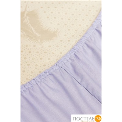 DOME ФЭНТАЗИ Простыня на резинке 160х200х25, 1 пр, хл.