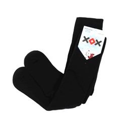dk-1150 Колготки детские махра однотон черный/104-110