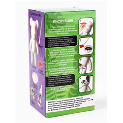 Алмазная мозаика на фигурке с полным заполнением «Мишка стразами», панда