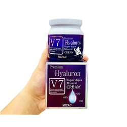 Омоложивающий крем для лица MIZAC V7 с гиалуроновой кислотой 80 ml