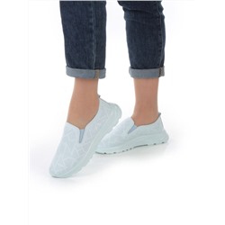 03-PDXL152-3 LT. BLUE Полуботинки спортивные женские (натуральная кожа)