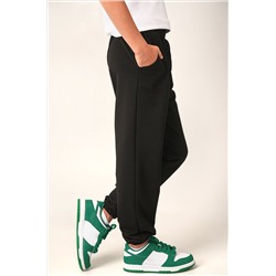 Брюки-джоггеры из футера для девочки Happyfox