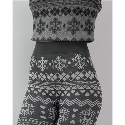 Комплект женского термобелья серого цвета 2520Sr