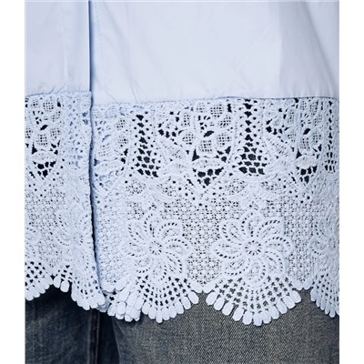 Рубашка #КТ6808 (2), голубой