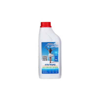 Альгицид Aqualeon непенящийся пролонгированного действия, 1 л (1 кг)