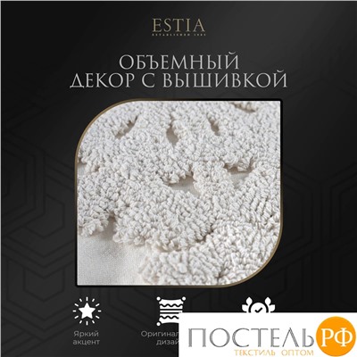 Estia ЭЛМА экрю Декоративная подушка 45x45, 1пр, 35% хлопок, 65% полиэстер