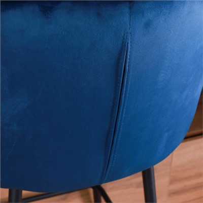 Стул барный SB-008 Темно-синий Velvet G062-49 / GBAR2171A-4