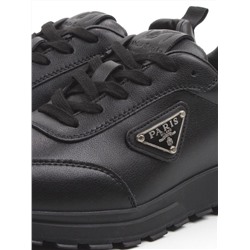 03-A9074-1 BLACK Кроссовки женские (натуральная кожа)