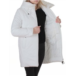 M-9090 WHITE Куртка зимняя женская (200 гр. холлофайбер)