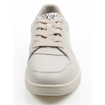 03-A1019-2 LT. BEIGE Полуботинки спортивные женские (натуральная кожа)