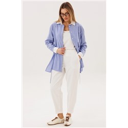 Костюм брючный 5052 голубой