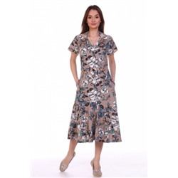 664 Халат "Цветы"