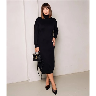 Платье #КТ8371, чёрный