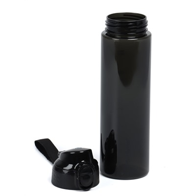 Бутылка для воды Onlytop, 700 мл, чёрная