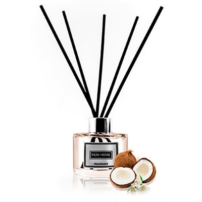 RENI HOME 16  COCONUT & JASMINE / Кокос и жасмин ( аромат для дома,100мл)