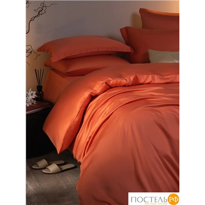 Estia ОРНЕЛЛА оранж КПБ 220х240-1/240х260-1/50х70-2/70х70-2, 6 пр., тенсель