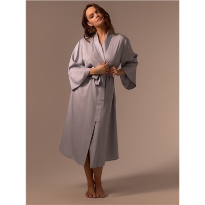 Халат домашний женский SL Modal Home, серый