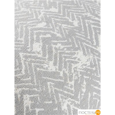 ESTIA ЕВА экрю/сер. Декоративная подушка 45x45, 1пр, 60% полиэстер, 35% хлопок, 5% лён
