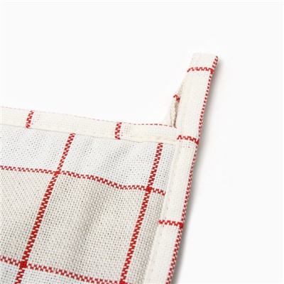 Прихватка «Этель» Bright cage, 19×19 см, 100% хлопок, рогожка 186 г/м²