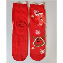 Носки НГ р.35-40 "New Year's magic" Пряник и Олень