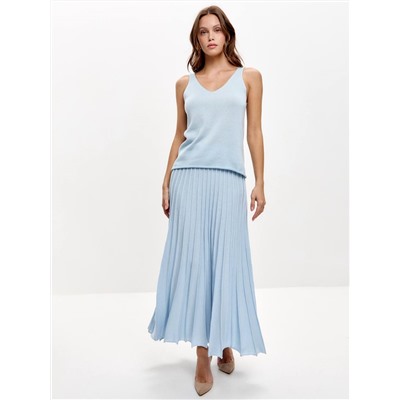 Юбка-плиссе DORA, Голубой